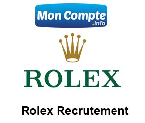 candidature rolex italia|rolex carrière.